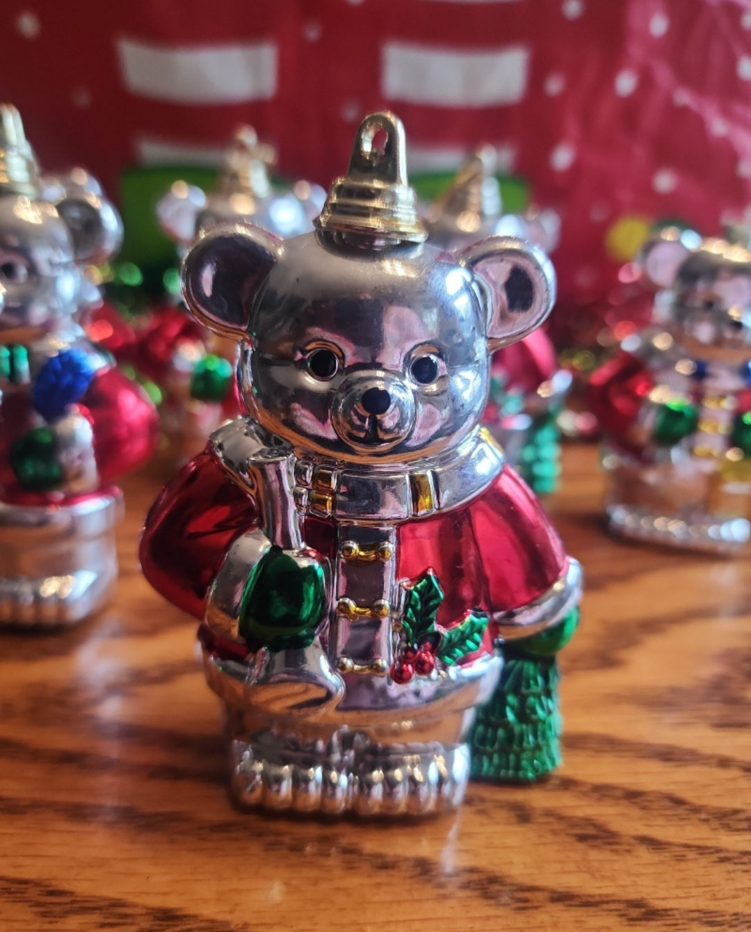 7 Festive Bear Christmas Ornaments