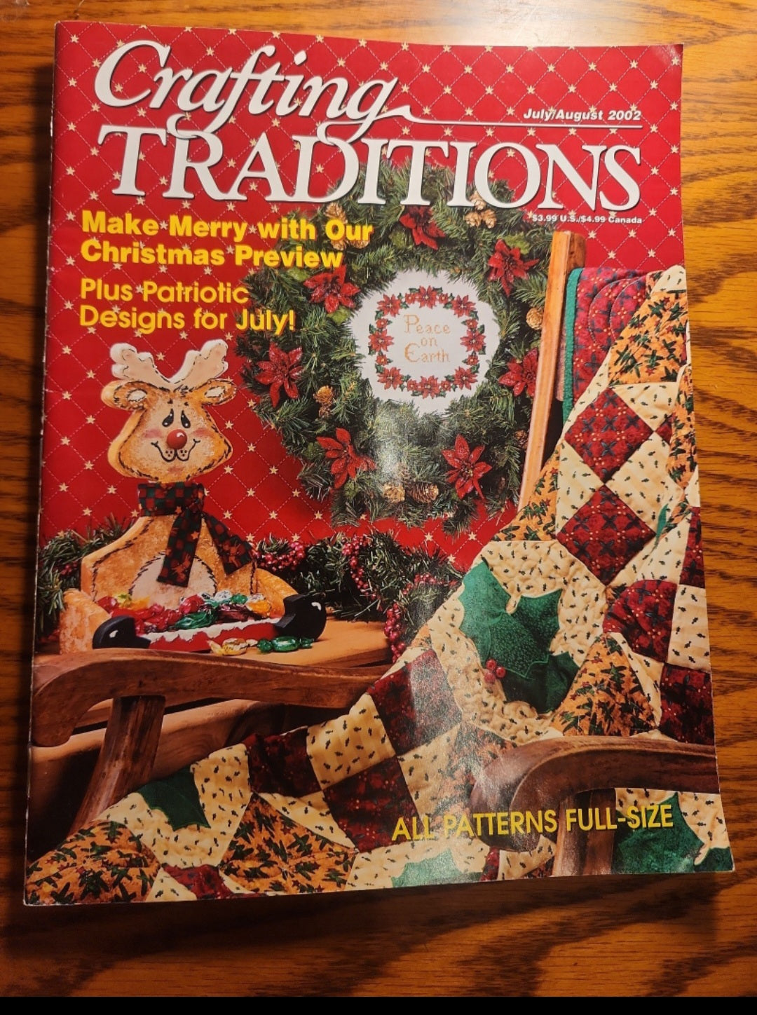 Christmas crafting Traditions July August 2002