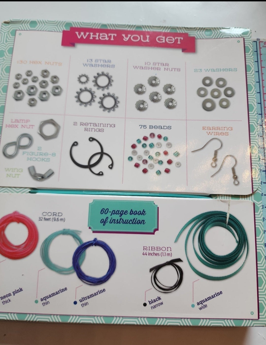 Toolbox Jewelry 60 Page Book by Klutz. 10 projects, Crafts