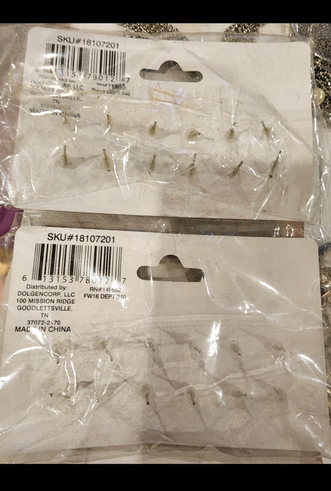 2 Packs of Emoji Earring