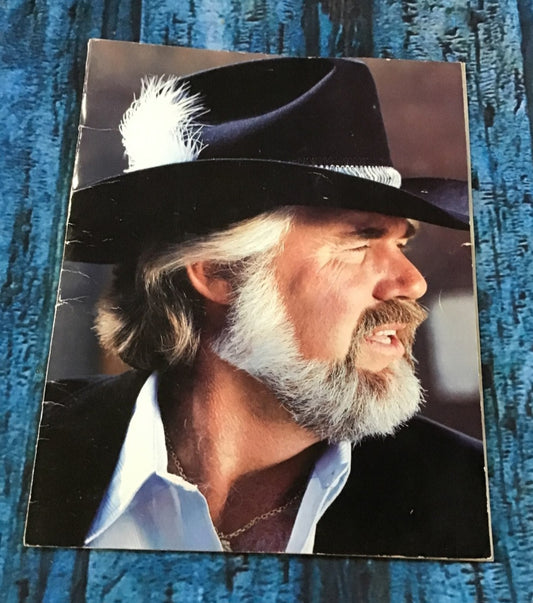 This vintage 1981 Kenny Rogers concert program and tour booklet