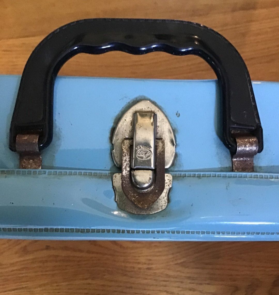 Vintage 1963 Mattel Barbie Case - Blue