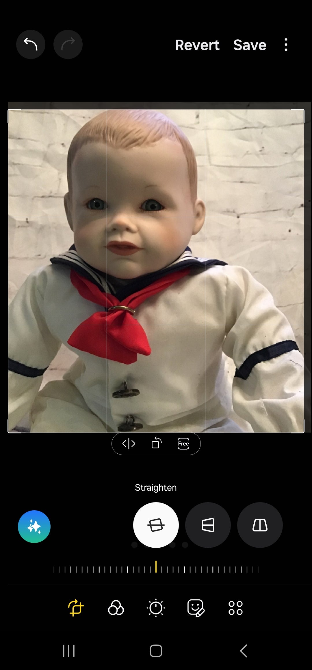 Vintage Porcelain Matthew Sailor Baby Boy Doll