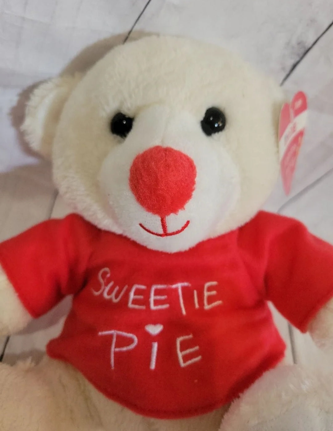 Sweetie Pie 8" Valentine Plush Bear (102)