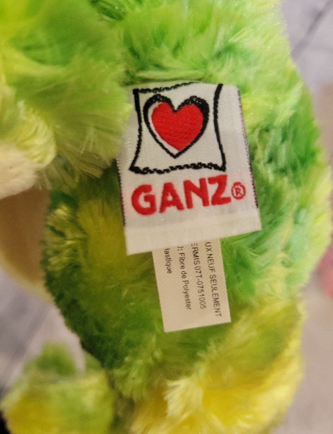 Webkinz Plush Frogs - Tie Dye & Valentine's Heart Frog