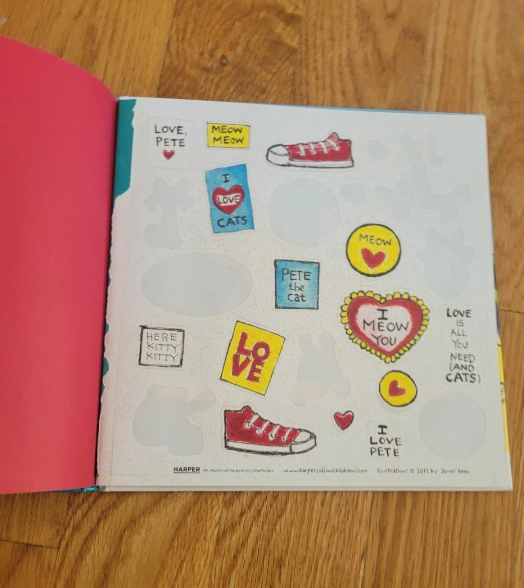 Pete the Cat Valentine's Day is Cool Book (105)