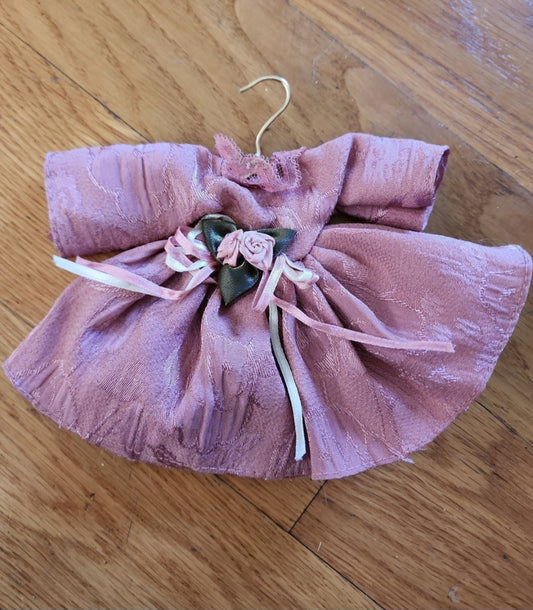 Valentines victorian Ornament Decor  mauve dress