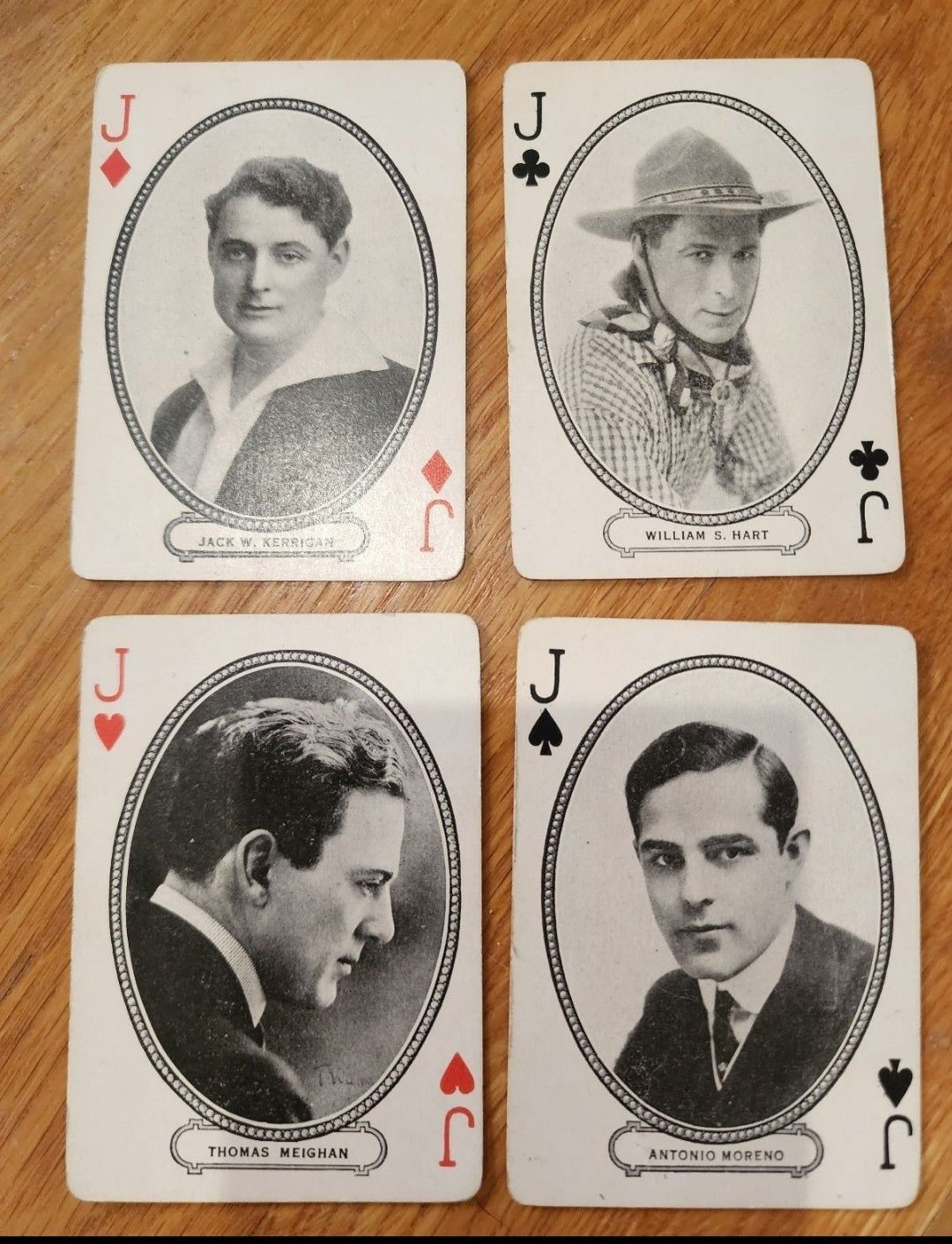 RARE! 1916 "Movie Star" Souvenir Playing Cards - Charlie Chaplin Joker!