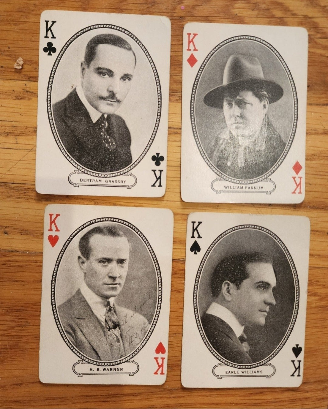 RARE! 1916 "Movie Star" Souvenir Playing Cards - Charlie Chaplin Joker!