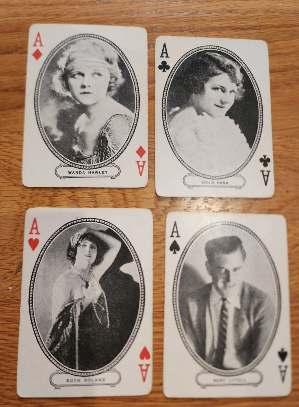 RARE! 1916 "Movie Star" Souvenir Playing Cards - Charlie Chaplin Joker!