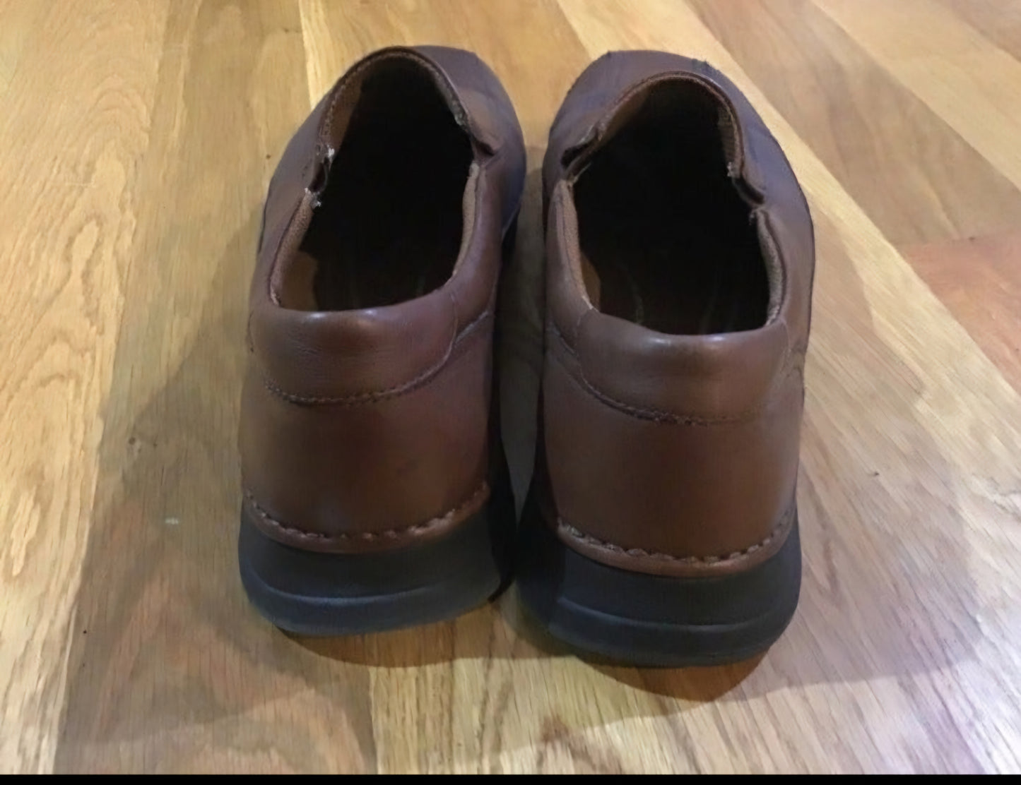 Men's Brown Loafers 9.5W by Nunn Bush