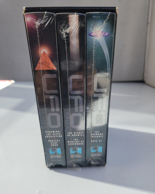 Complete 3 UFO diaries VHS collection Box Set