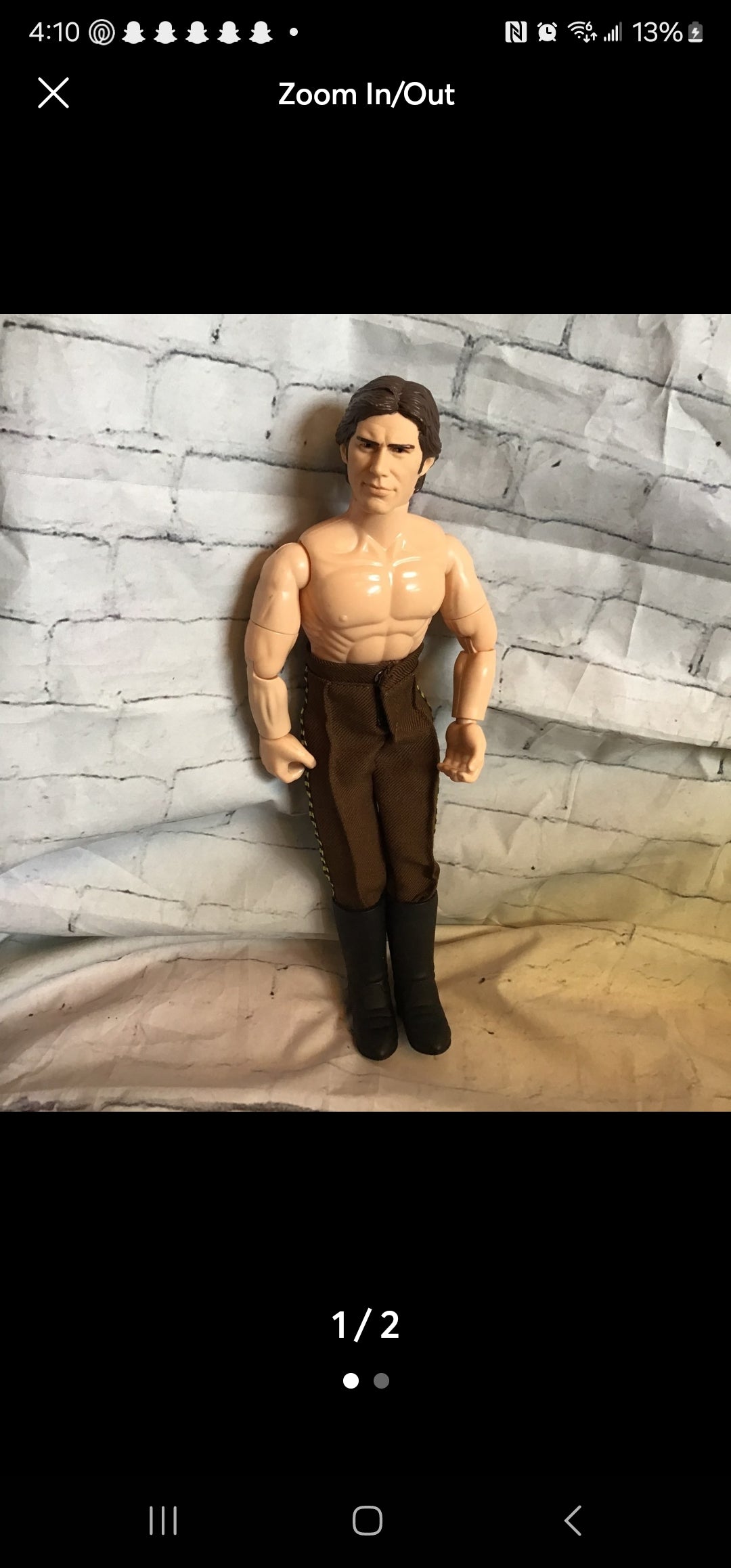 Han Solo 12"  Action Figure from Star Wars