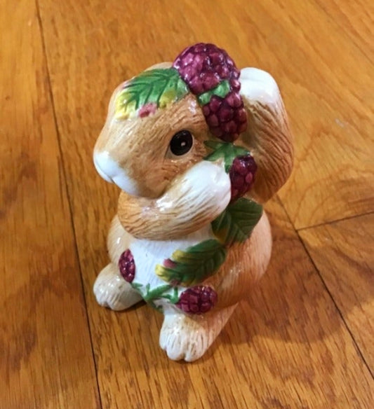 Spring Ceramic Bunny Rabbit Figurine