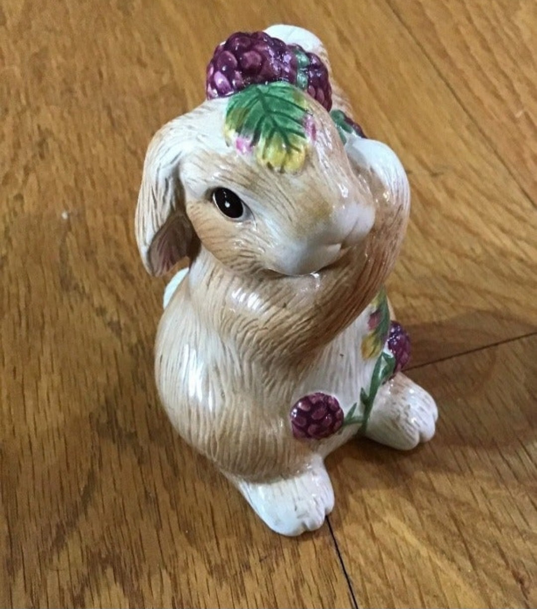 Spring Ceramic Bunny Rabbit Figurine