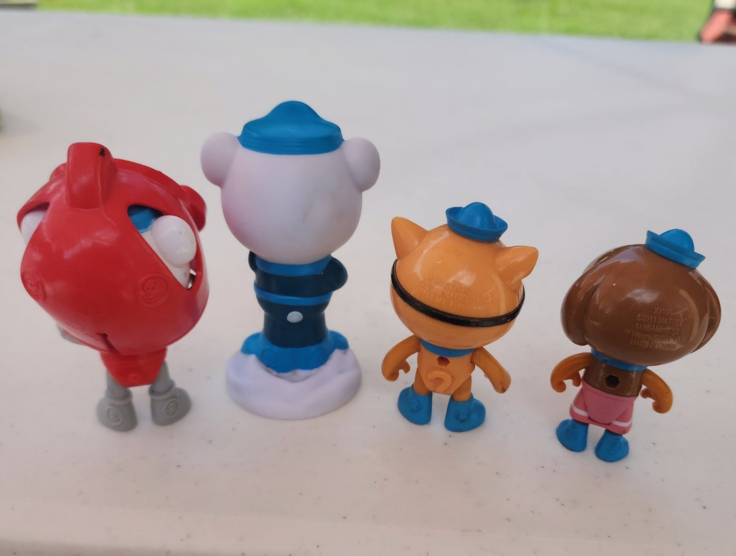 Octonauts Figures Disney Jr Captain Barnacles Kwazii Bear Shellington Lot.