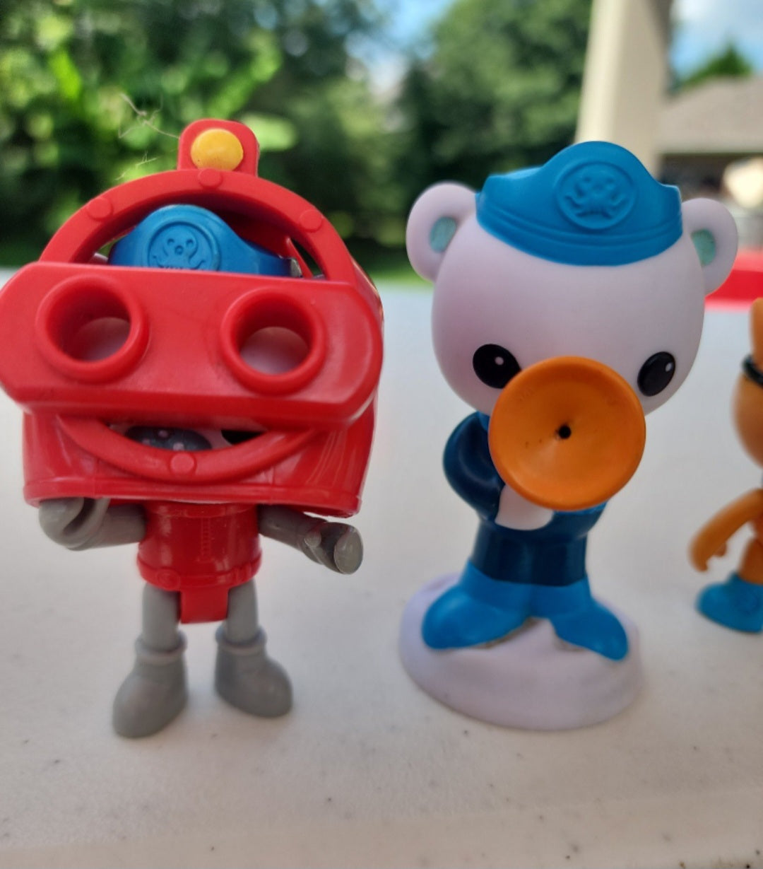 Octonauts Figures Disney Jr Captain Barnacles Kwazii Bear Shellington Lot.