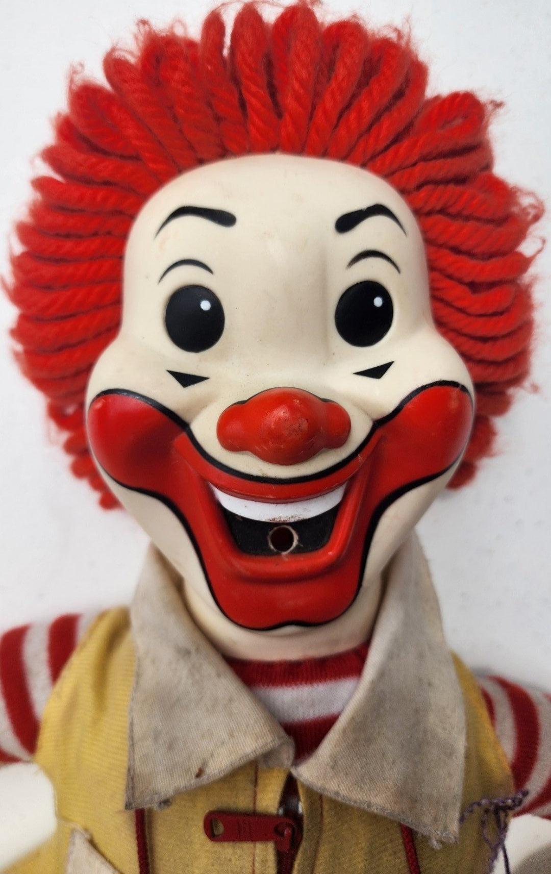 RONALD McDONALD Doll  21" - Hasbro - 1978 & 5" doll