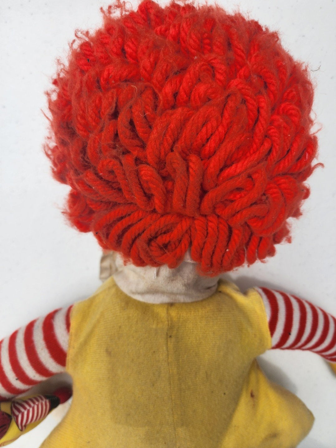 RONALD McDONALD Doll  21" - Hasbro - 1978 & 5" doll