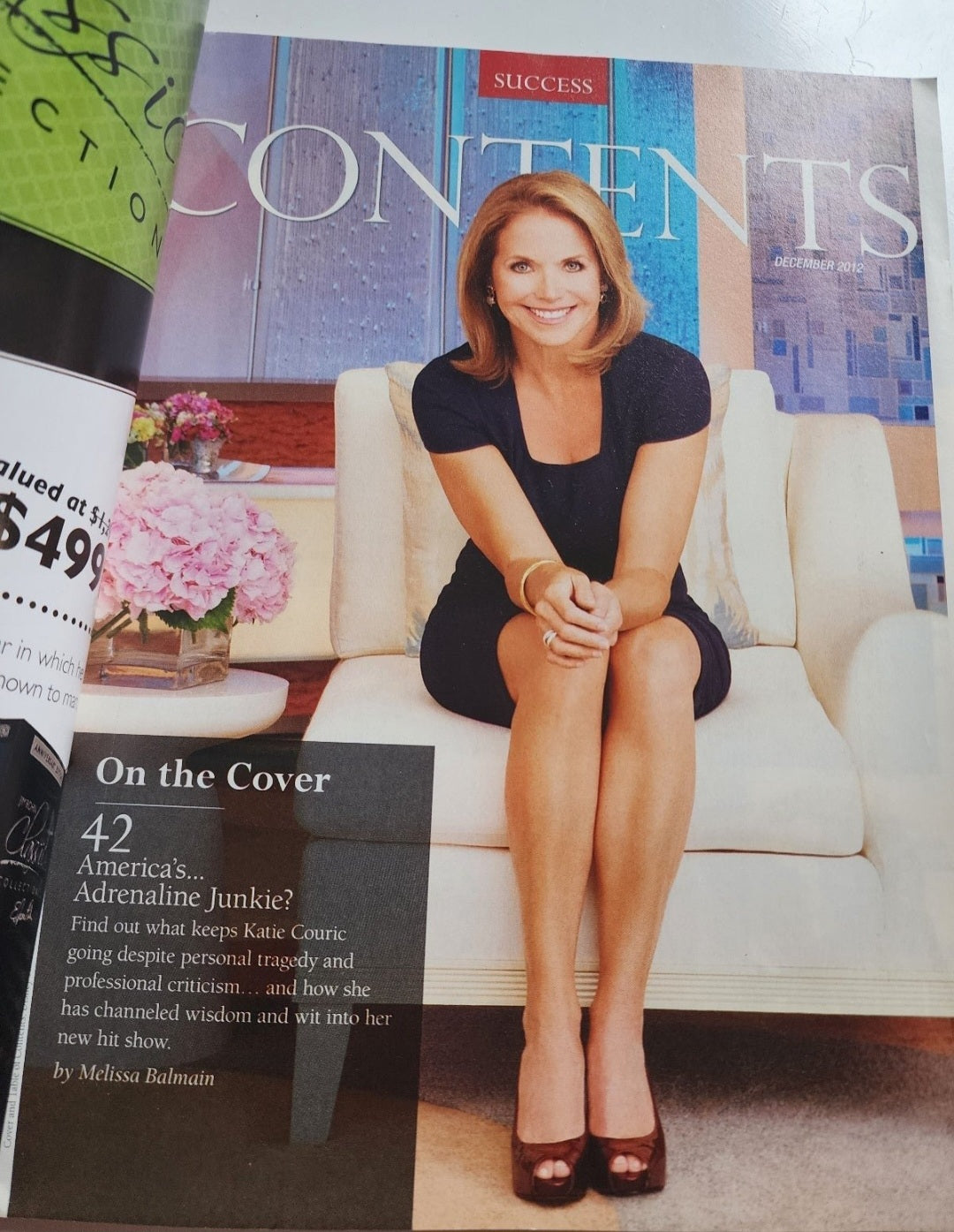 Success Magazine December 2012 Katie Couric What Achievers Read