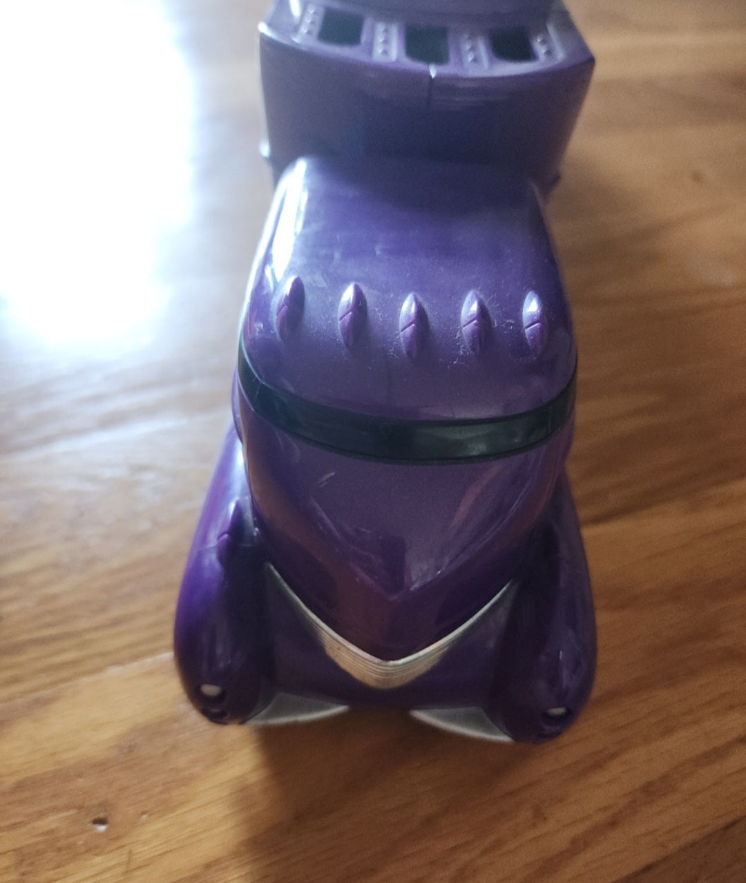 Hot Wheels 2002 Purple Big Rig Car Carrier Semi Truck Mattel Transporter 18"