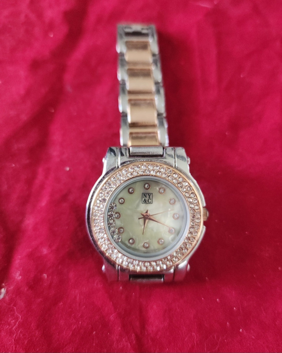 NY&C 18170 Two Tone Quartz Analog Women's Watch