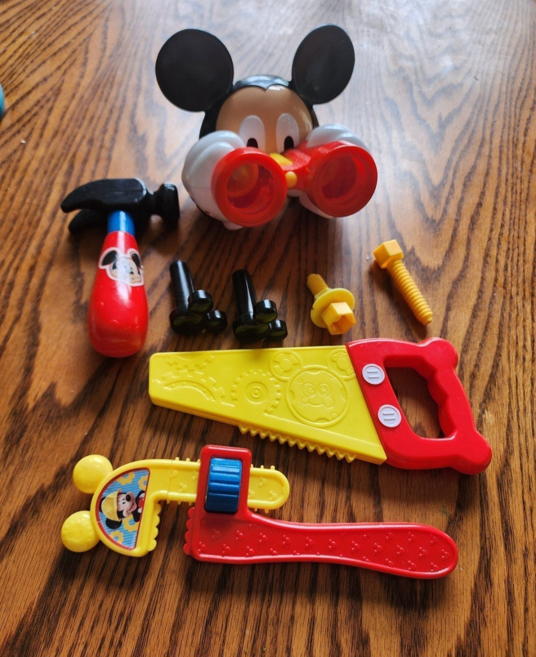 Disney Vintage Children's Mickey Mouse Binoculars and Tool Set