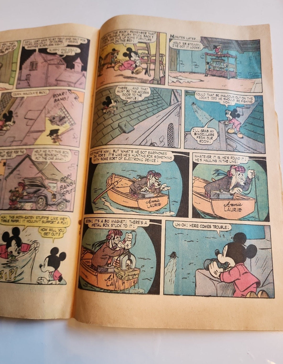 Walt Disney Mickey Mouse #156 1975 Mickey Mouse & Goofy #161 1976