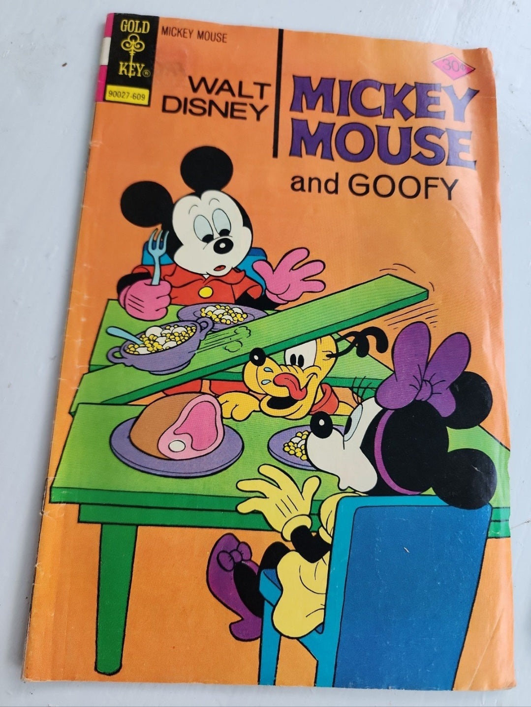 Walt Disney's Mickey Mouse and Goofy Comic Book Lot - Gold Key & Whitman Editions