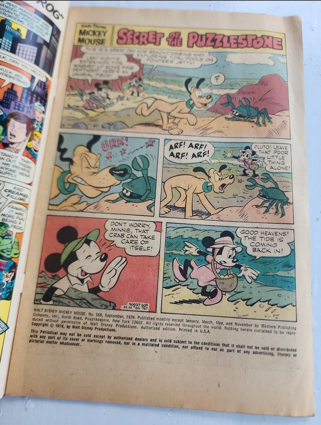 Walt Disney's Mickey Mouse and Goofy Comic Book Lot - Gold Key & Whitman Editions