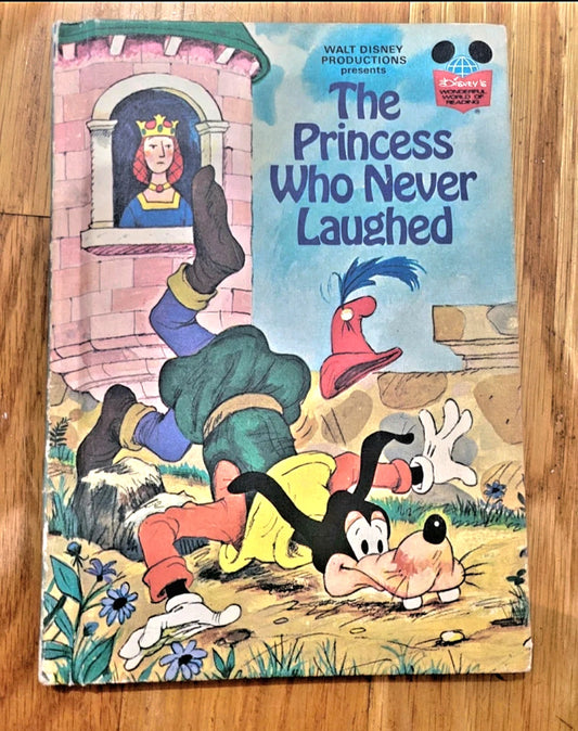 Walt Disney's Goofy The Princess Who Never Laughed HB Book