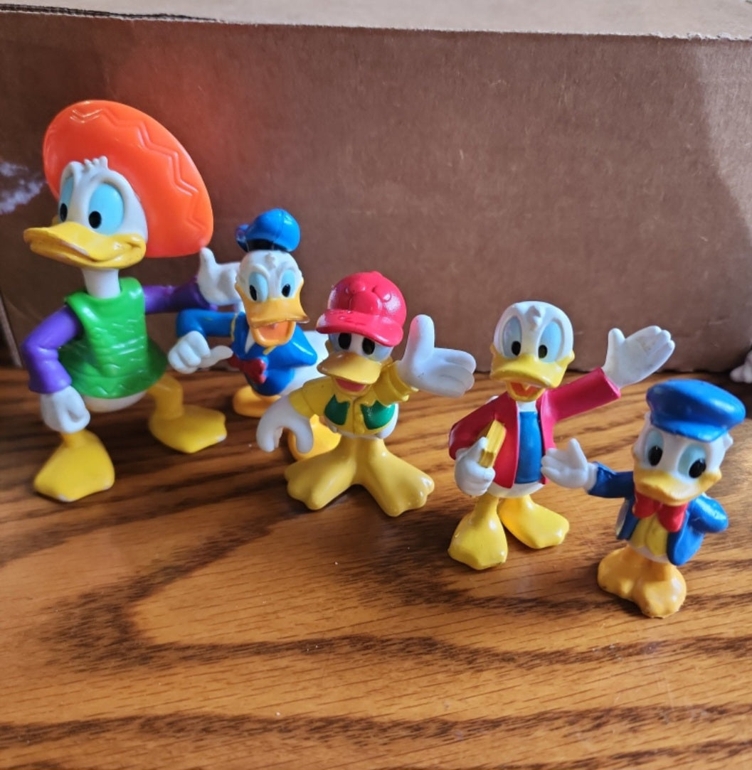 Disney Donald Ducks PVC figures set of 5