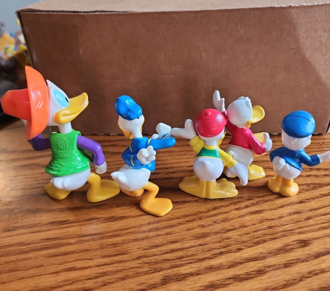 Disney Donald Ducks PVC figures set of 5