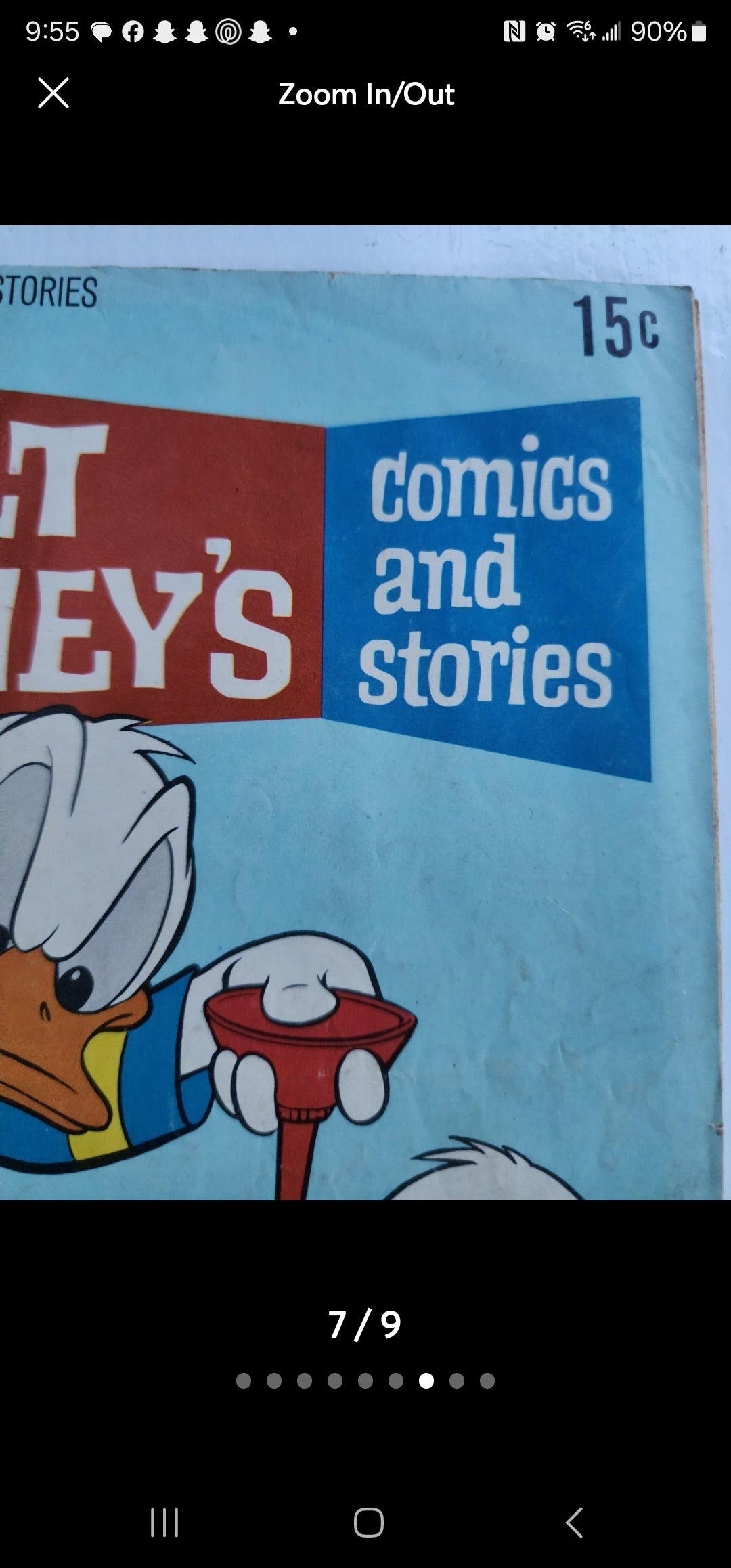 2 Gold Key Walt Disney Comics & Stories Featuring Donald Duck #3 1970  #9 1975