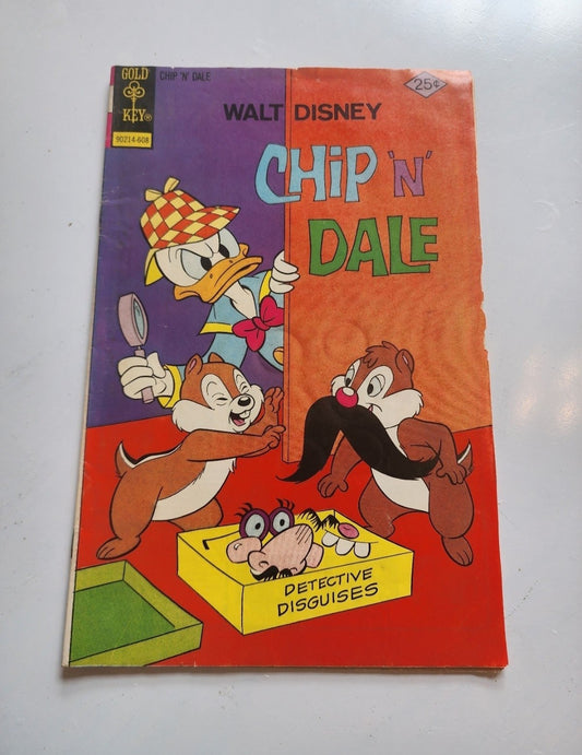 VTG Walt Disney Chip 'N' Dale #41 (1976) Gold Key Donald Duck