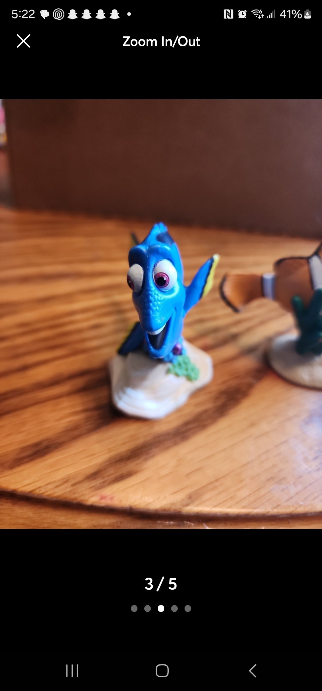 Disney Pixar Nemo Mini Figures Nemo &, Dory,