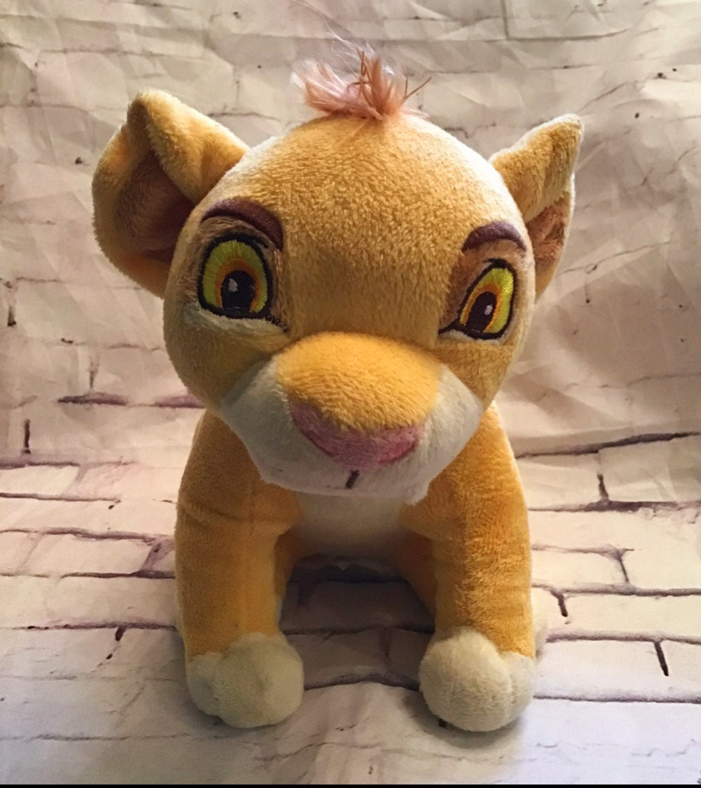 The Disney Baby Simba 8" Lion King plush is an adorable and popular toy