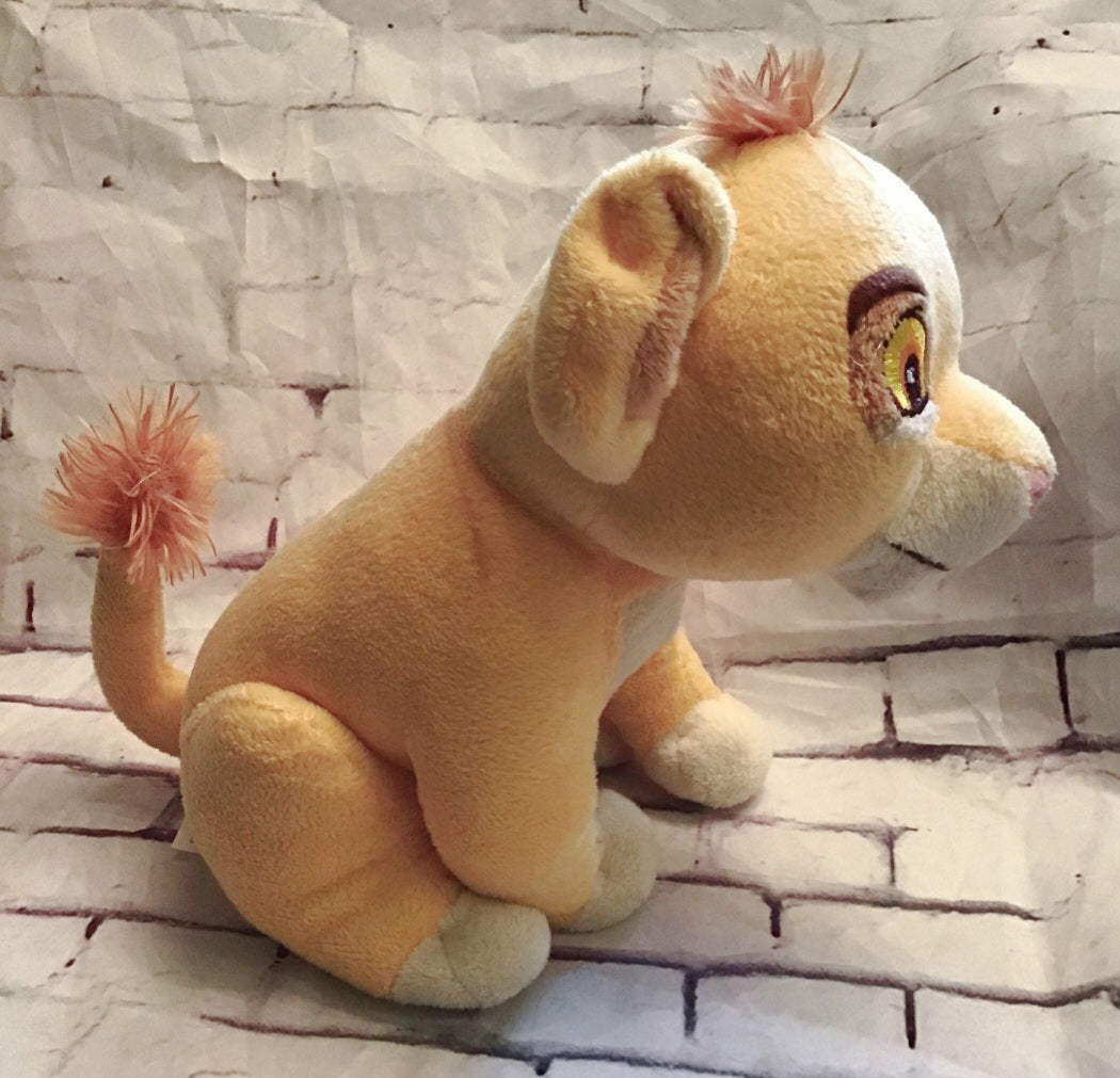 The Disney Baby Simba 8" Lion King plush is an adorable and popular toy