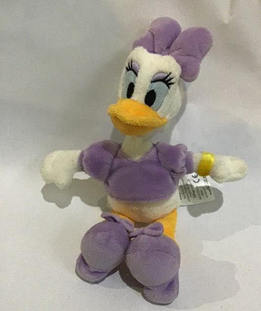 Plush Authentic Disney Store Daisy Duck 9"