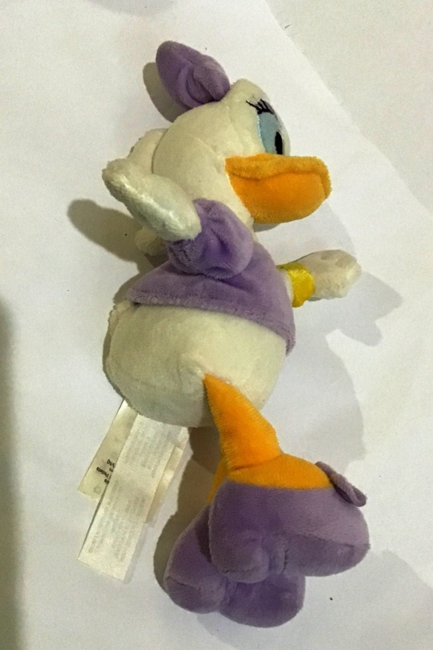 Plush Authentic Disney Store Daisy Duck 9"