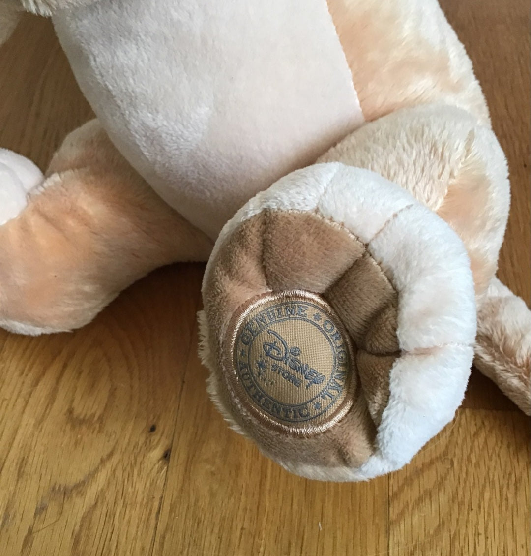 Roar into playtime with this adorable 13-inch Simba plush from the Disney Store!  Has the Authentic Disney Store Patch on his paw.   In excellent condition and ready for cuddles.  Perfect for any Lion King fan.
Sku 102