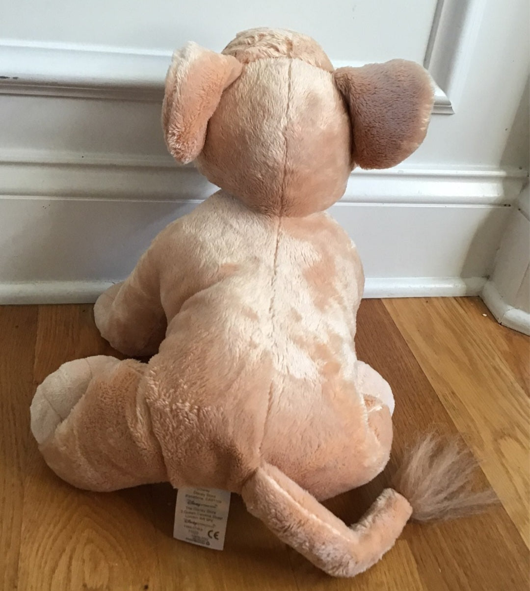 Roar into playtime with this adorable 13-inch Simba plush from the Disney Store!  Has the Authentic Disney Store Patch on his paw.   In excellent condition and ready for cuddles.  Perfect for any Lion King fan.
Sku 102