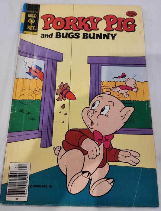 Vintage Comic Book Porky Pig & Bugs Bunny #86 1979 Gold Key