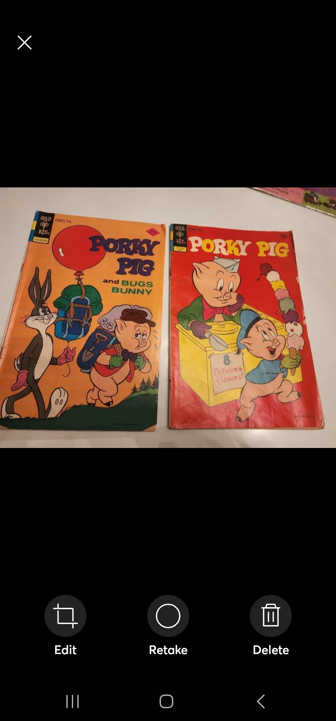 Gold Key Porky Pig #66 1976 #42 1972 Gold Key