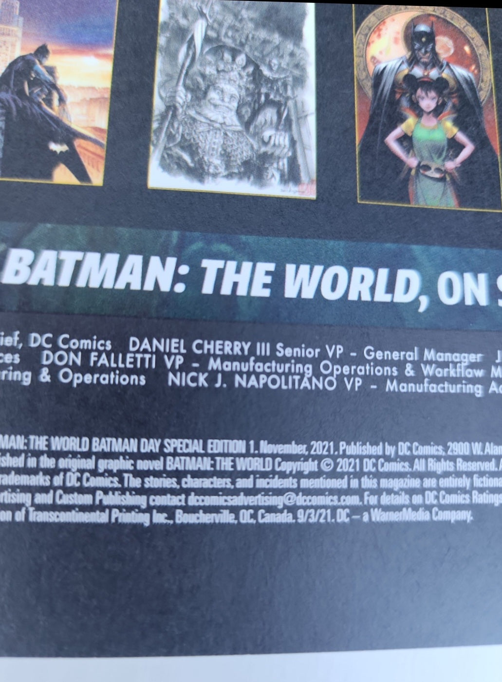 DC Comics BATMAN: THE WORLD BATMAN DAY SPECIAL EDITION Volume 1 2021