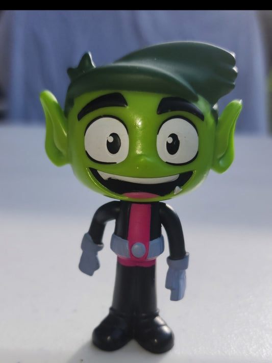 2017 DC Comics Teen Titans Go Beast Boy 3.25" Action Figure McDonald's Toy loose