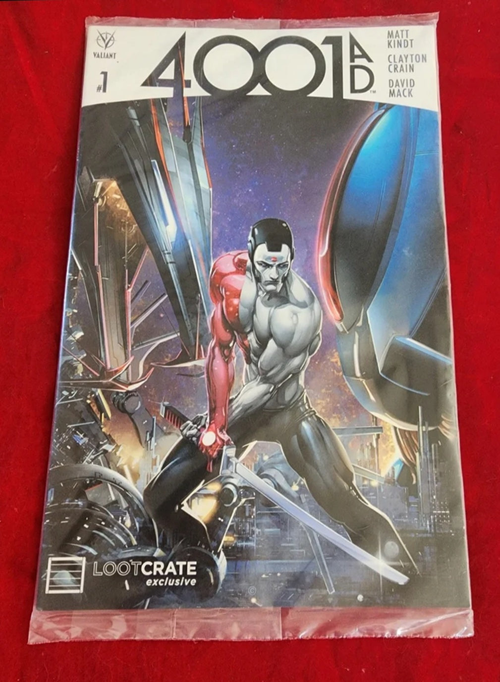 4001 AD - #1 - Loot Crate Exclusive - Valiant Comics - New and Sealed