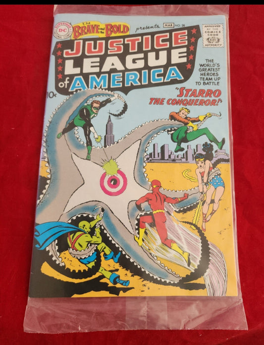 DC Comic Brave and the Bold #28 Facsimile Reprint 1st Justice League America