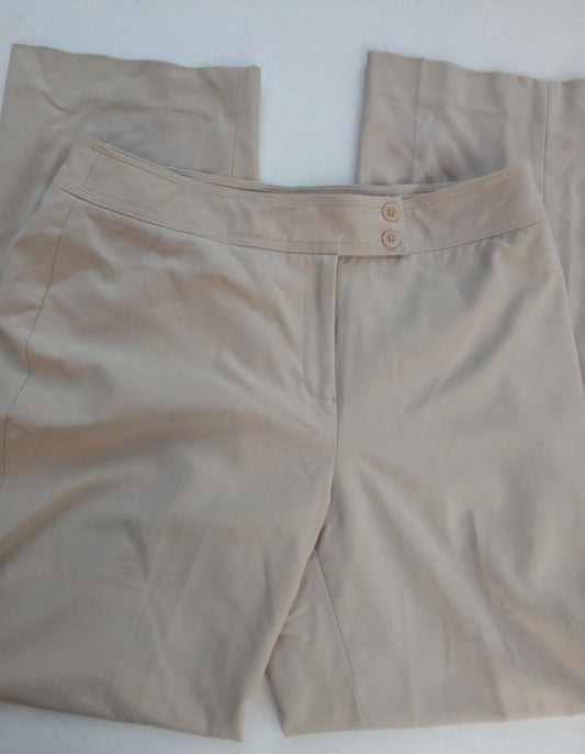 JOSEPHINE Essentials Women's Tan Dress Pants size 12