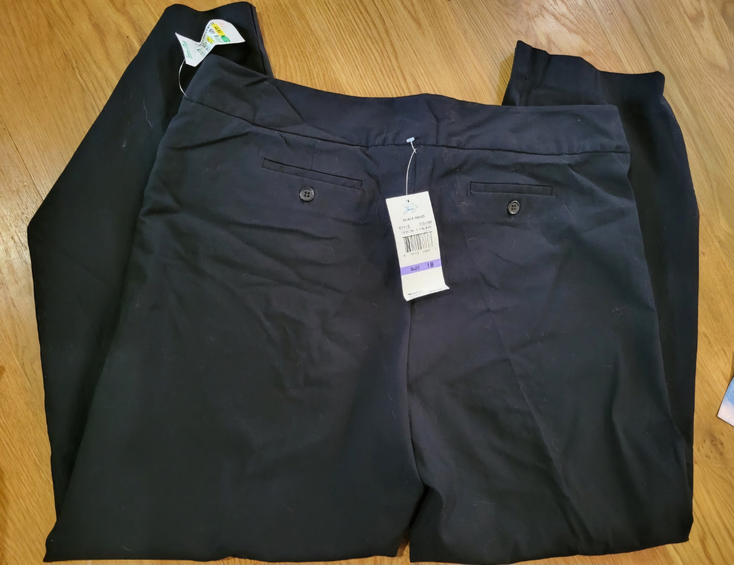 Women's Lark Lane Black Pants size 18